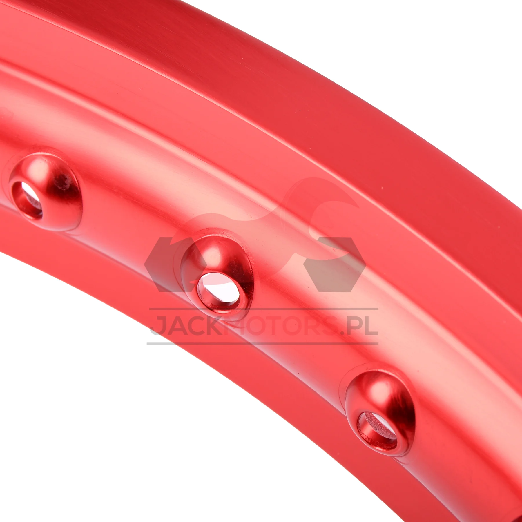 Obręcz koła 1,85 × 17 aluminiowa czerwona DPR Classic — ujęcie 3