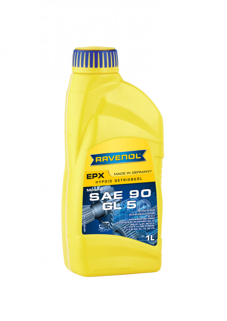 Olej przekładniowy SAE 90 GL-5, MB235.0 1 l RAVENOL 1223202-001-01-999 — ujęcie 2