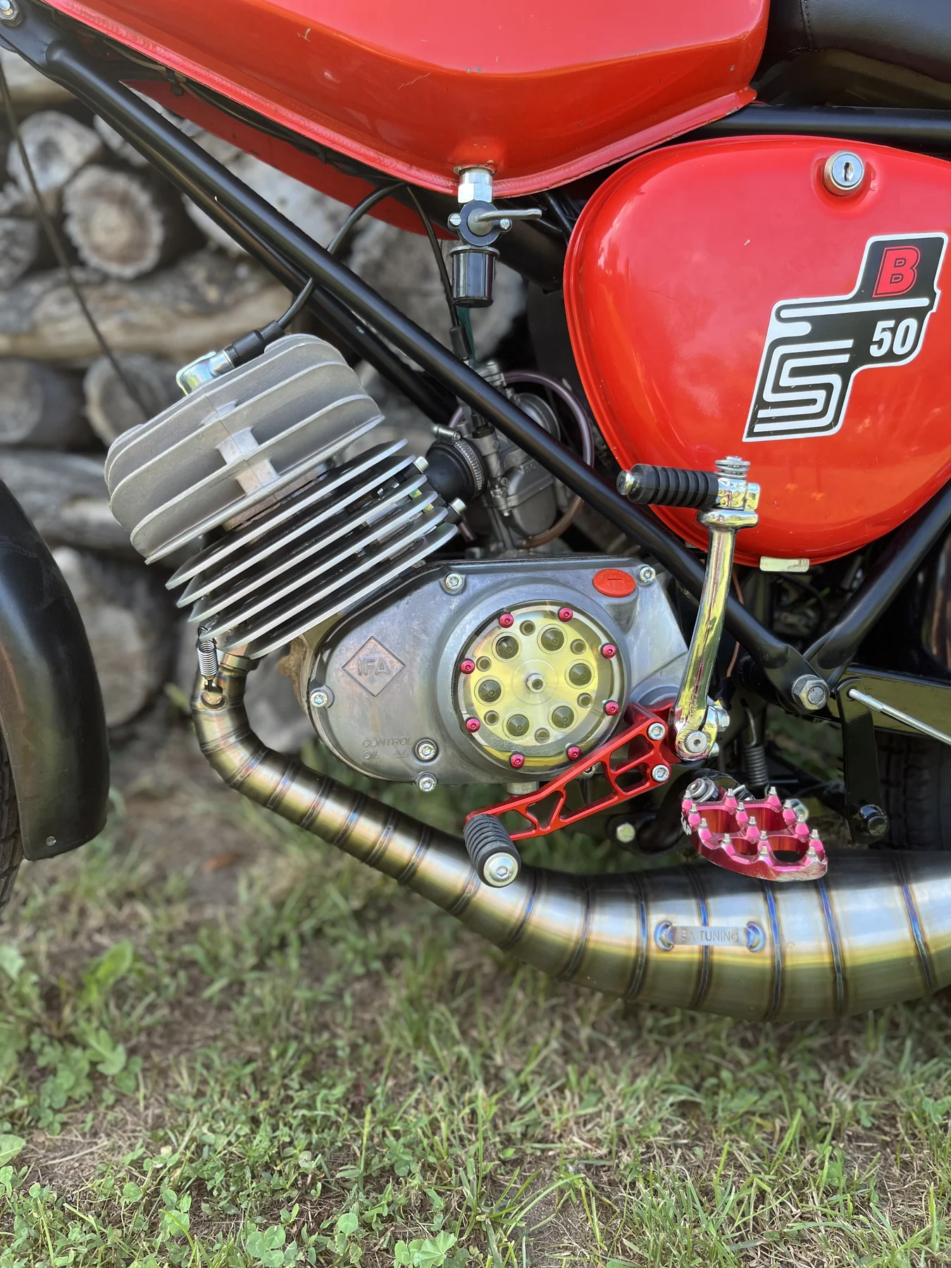 Cylinder Simson 85/4 MK2 EVO 2021 + tłok Barikit kpl. · tłok Barikit 1P — ujęcie 13