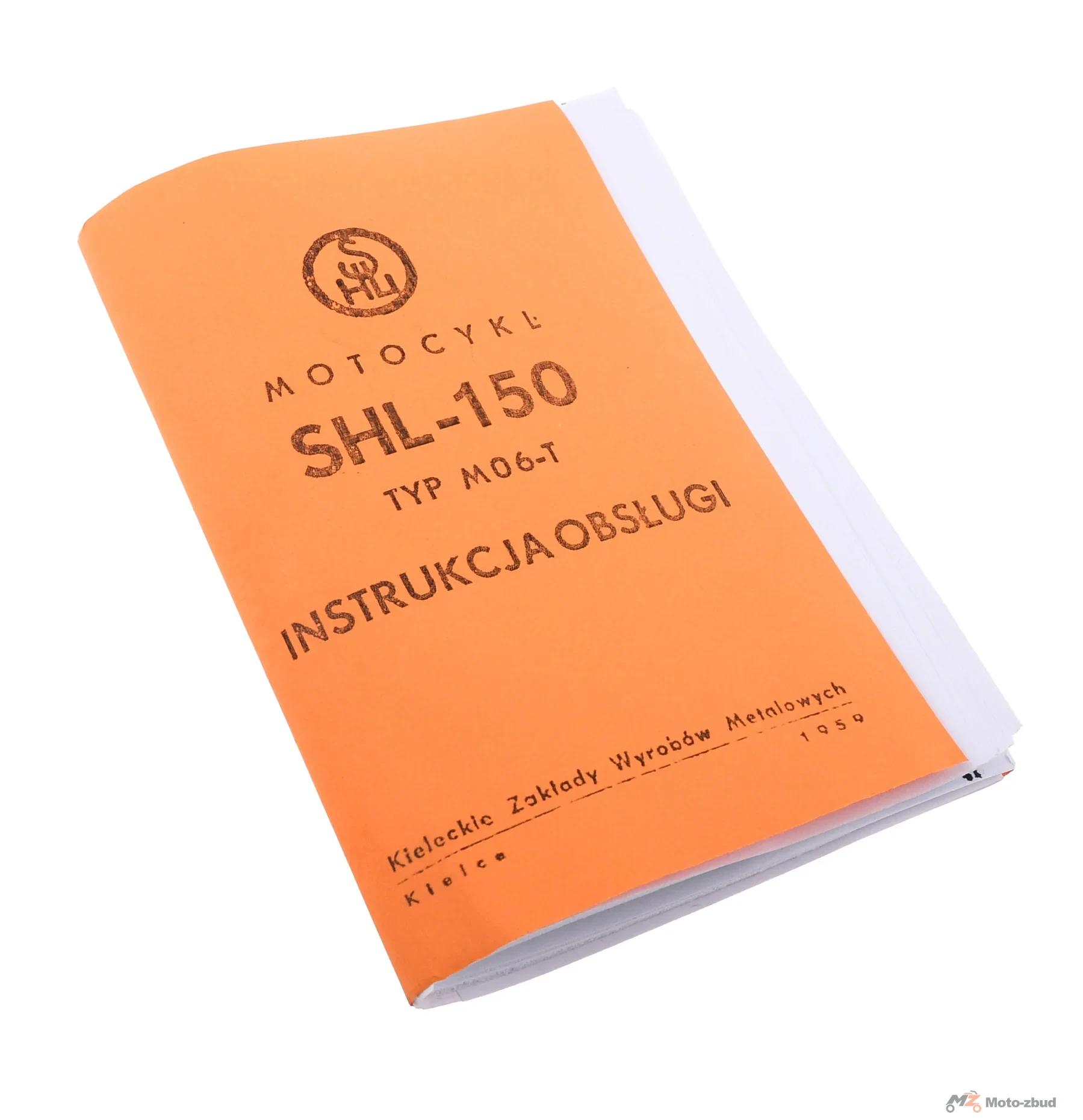 Instrukcja obsługi motocykla SHL 150 M06-T PL