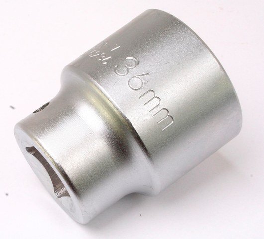 Nasadka 12-KĄTNA 3/4" 36 mm piasty koła