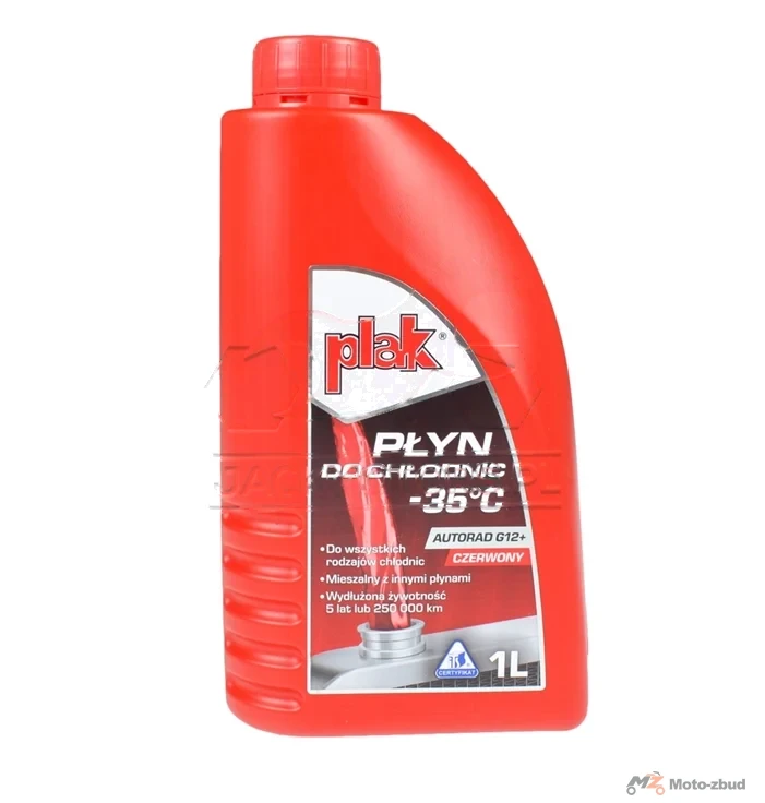 Płyn do chłodnic PLAK G12+ -35ST 1 l