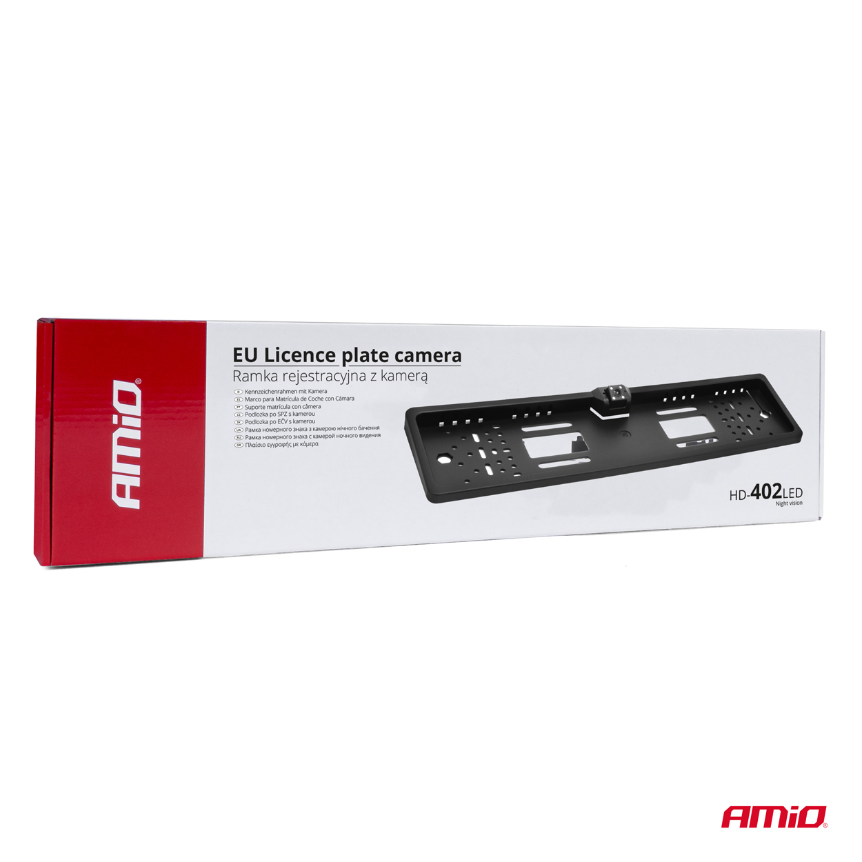 Ramka tablicy rejestracyjnej z kamerą cofania parkowania XD-402 Night vision — ujęcie 6