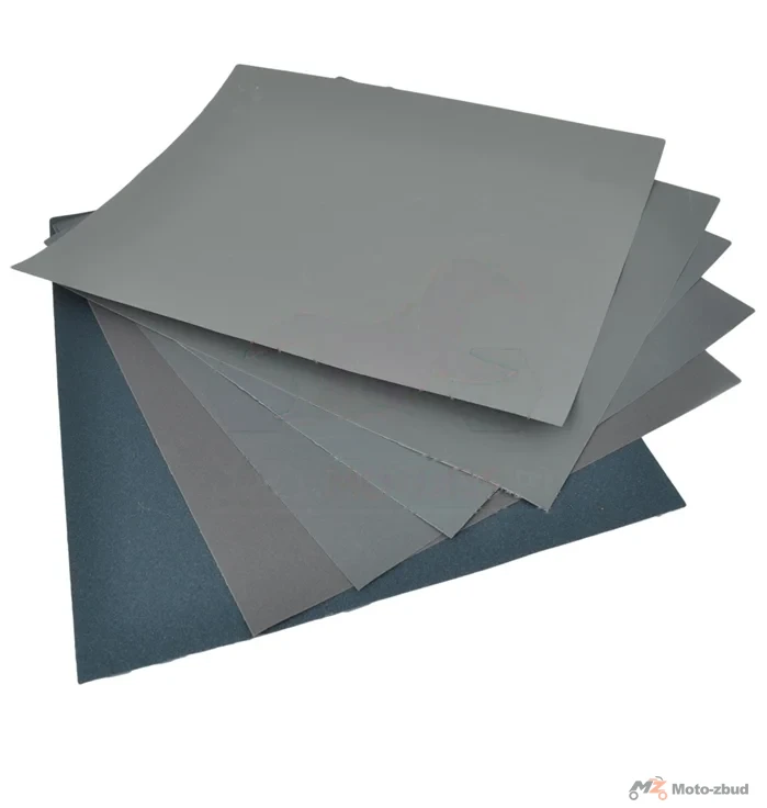 Papiery ścierne do polerowania aluminium kpl.