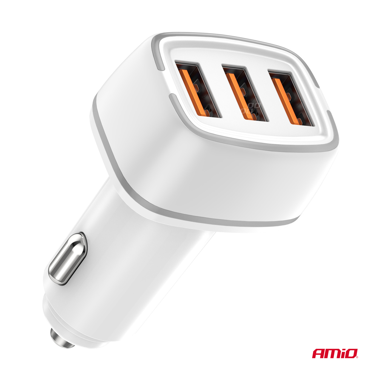 Ładowarka samochodowa 2x USB-A + USB-C 32 W — ujęcie 3