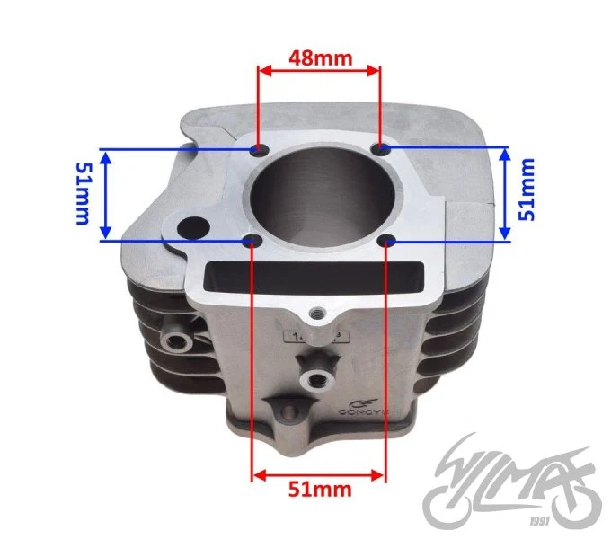 Cylinder do silnika YX140 komplet — ujęcie 2