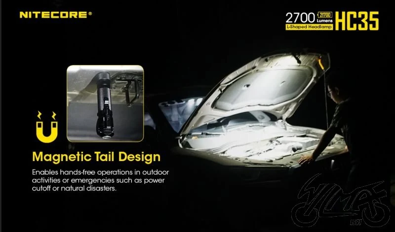 Latarka czołowa Nitecore HC35 — ujęcie 5