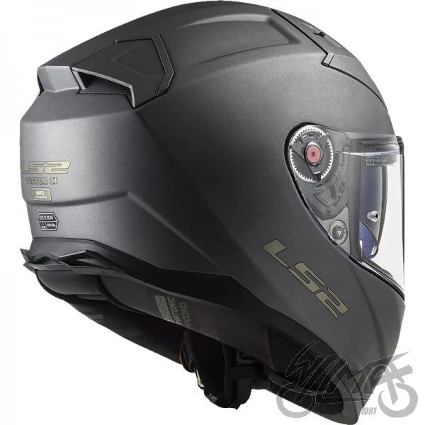 Kask LS2 FF811 Vector II Solid Matt TITAN-06 — rozmiar XS — ujęcie 5