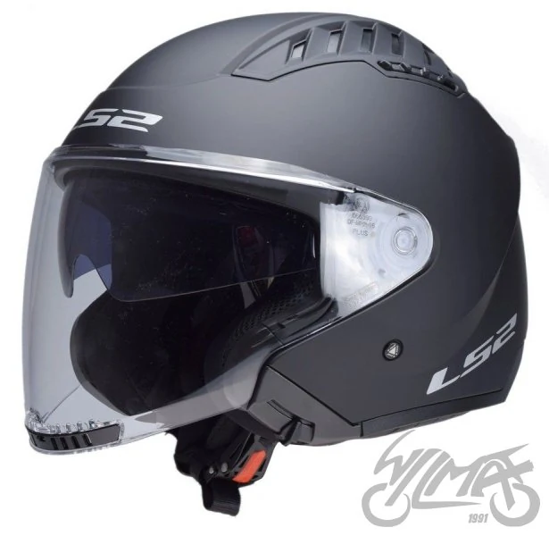 Kask LS2 OF600 copter II Matt Black-06 — rozmiar M — ujęcie 1