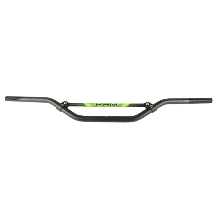 Kierownica KRM Pro Ride czarno - zielona 22 mm — ujęcie 1