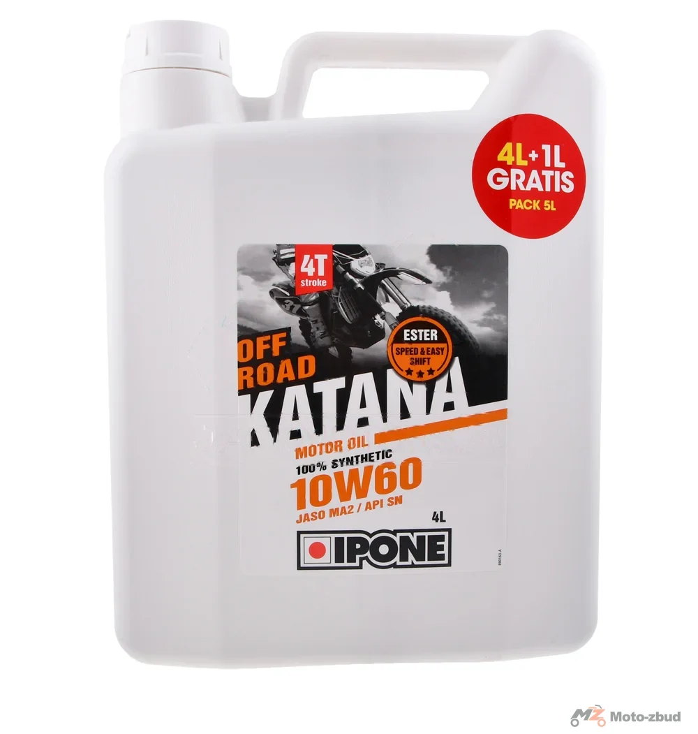 Olej Ipone 10W60 katana 100% syntetyk 4 l