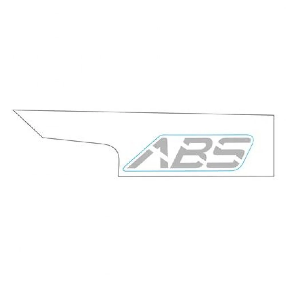 Naklejka "ABS" błotnika przód lewa (nr kat.1210342-007000) (Zontes ZT 310-R)