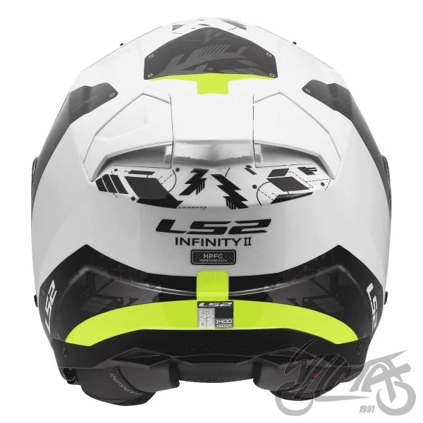 Kask LS2 OF603 infinity II nightline h-v yel. XL — ujęcie 4