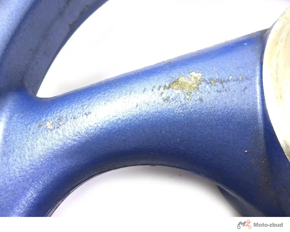 Felga 12 × 2,50 koła przód niebieska - skuter Ferro model 3 — ujęcie 4