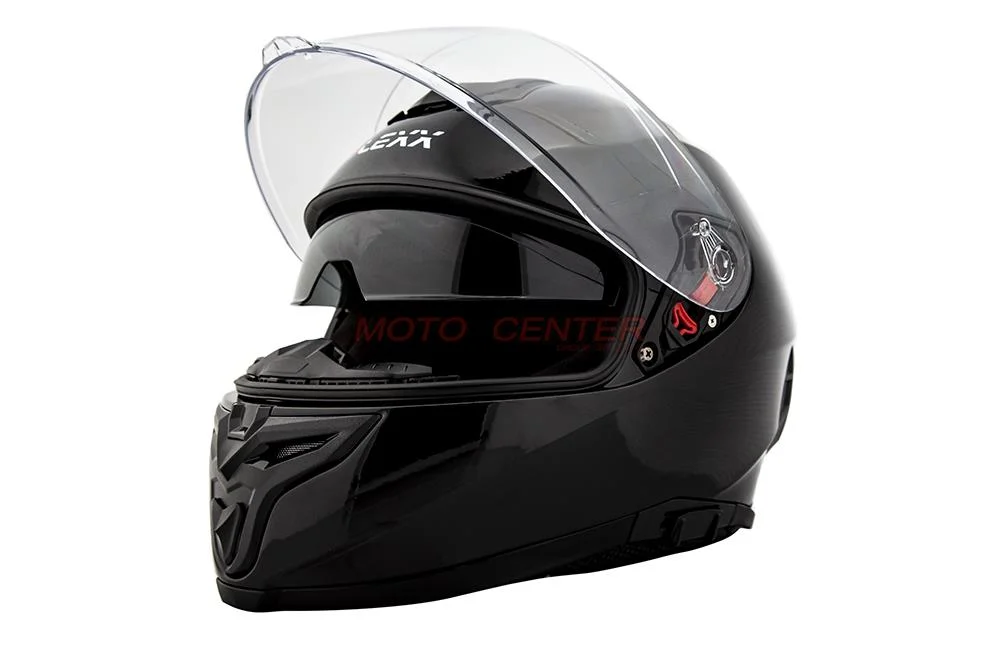 Kask zamknięty z blendą BLEXX MD-820 czarny połysk rozmiar S ECER22.05 — ujęcie 4