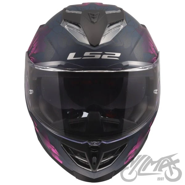 Kask LS2 FF818 Storm III burst Black pink — rozmiar M — ujęcie 3
