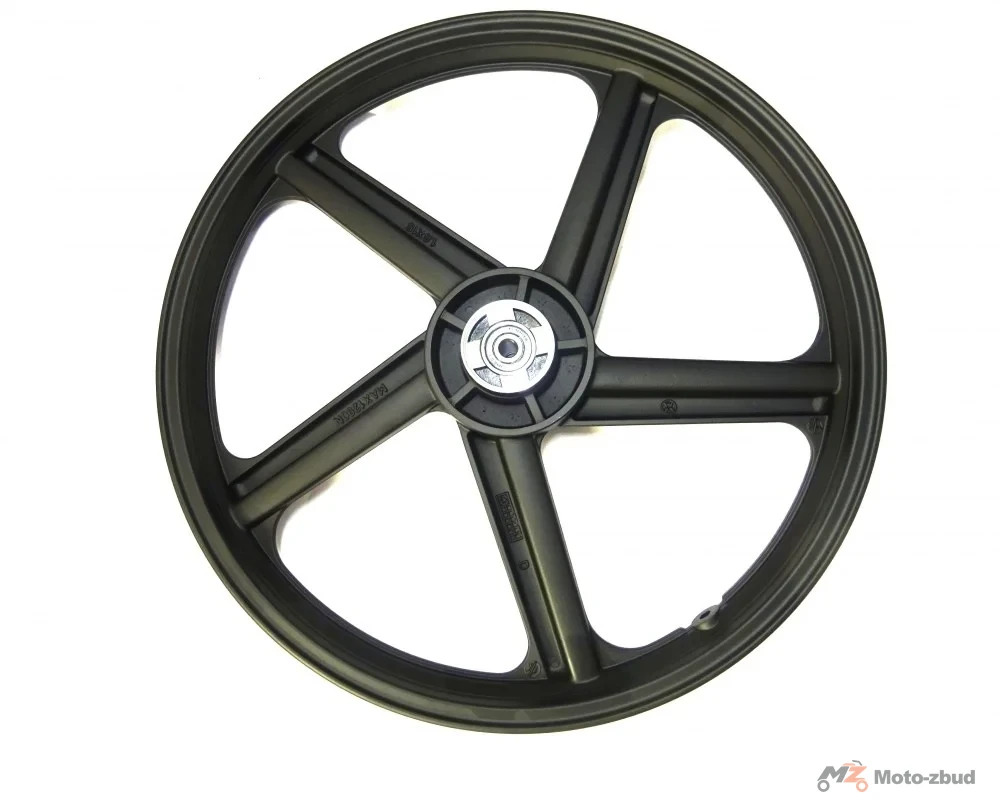 Junak 901/901F/901X/122/122F felga 18 × 1,6 koła przód czarna — ujęcie 2
