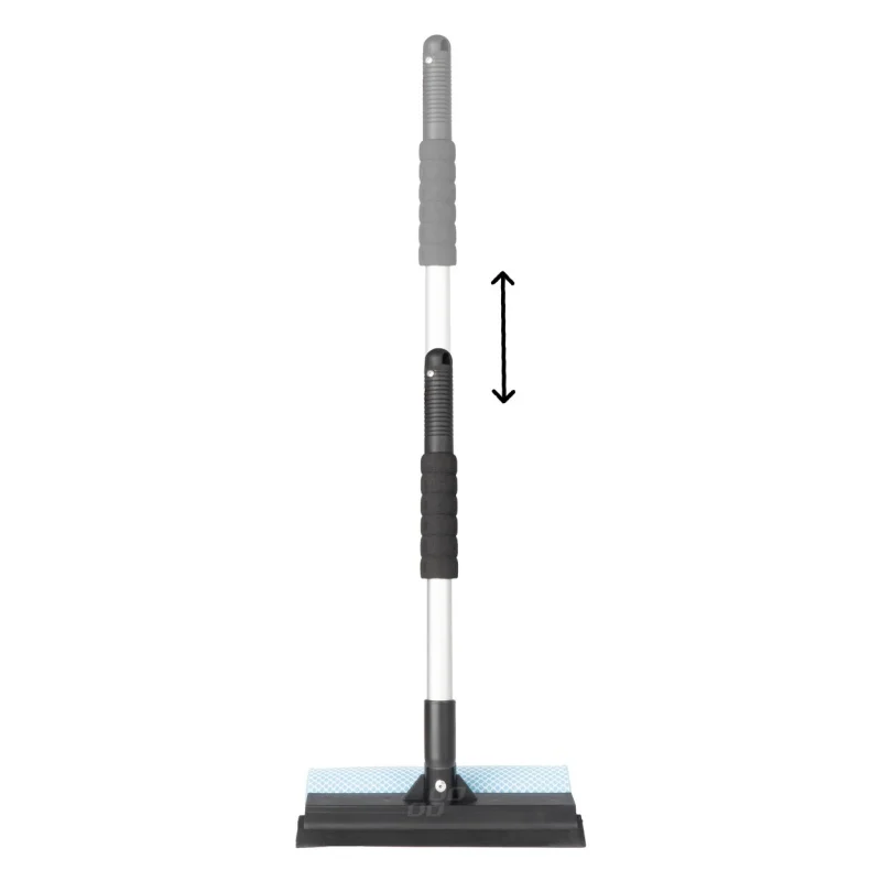 Myjka do szyb okien luster + ściągaczka do wody teleskopowa aluminiowa 46/70 cm — ujęcie 2