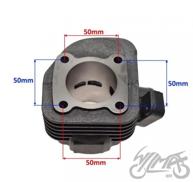 Cylinder żeliwny 2T z tłokiem 47 mm, wariant 70 — ZB0022C — ujęcie 2