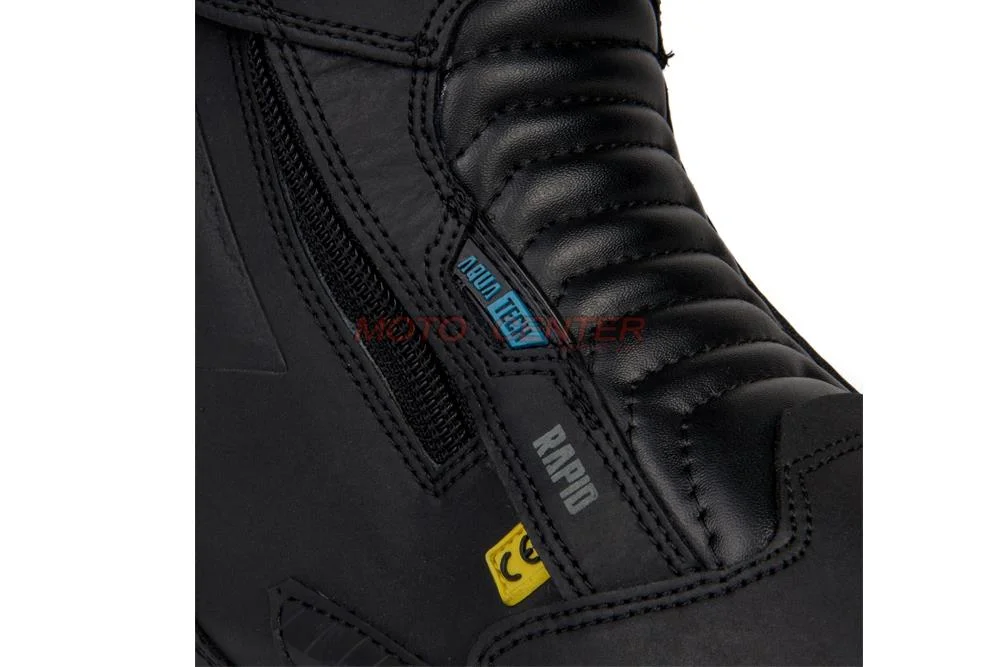 Buty motocyklowe Ozone Rapid Black mat czarne rozmiar 42 — ujęcie 4