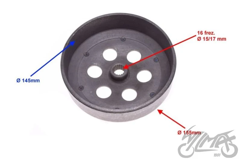 Dzwon sprzęgła do Yamahy x-max 250 — ujęcie 2