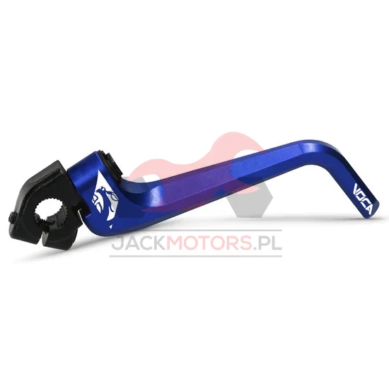 Dźwignia startera VOCA CNC Derbi D50B0 / EBS050 — składana, kolor niebieski