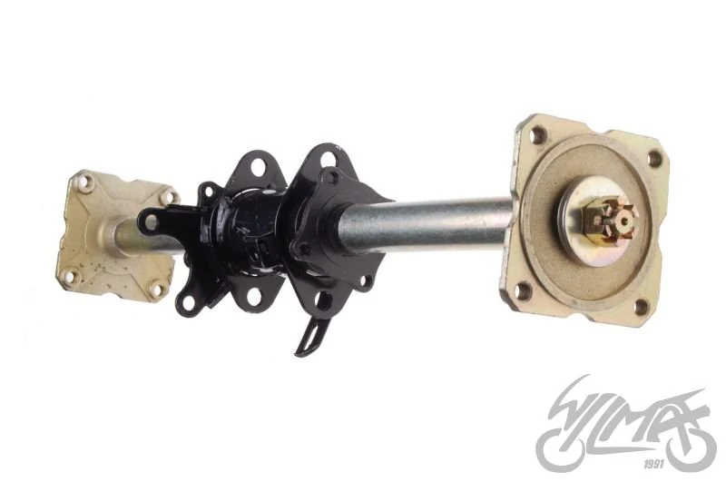 Oś tylna do ATV — 650 mm — z piastami, bez zębatki i tarczy — ujęcie 5