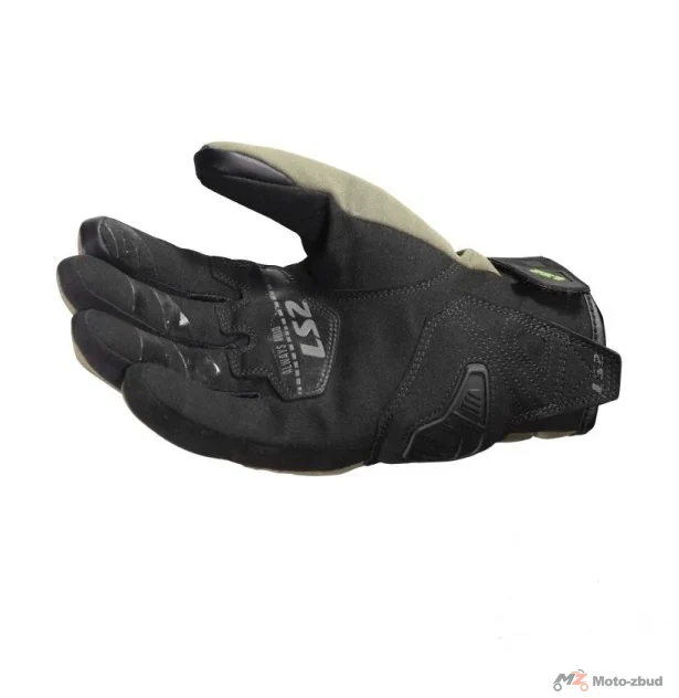 Rękawice motocyklowe LS2 Jet III męskie Green Black — L — ujęcie 2