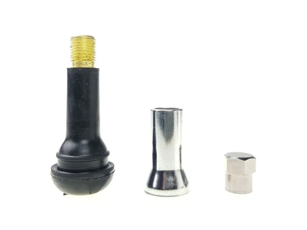 Zawór / wentyl do kół bezdętkowy TR-414 CHROM 1szt. — ujęcie 4