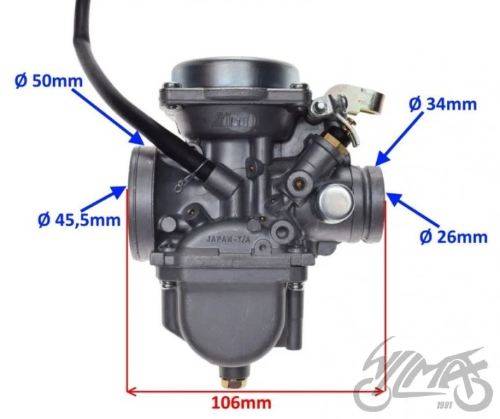 Gaźnik kompletny do Suzuki GN 125 — SGN3004 — ujęcie 2
