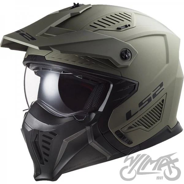 Kask LS2 OF606 Drifter Solid Matt SAND-06 — rozmiar L — ujęcie 1