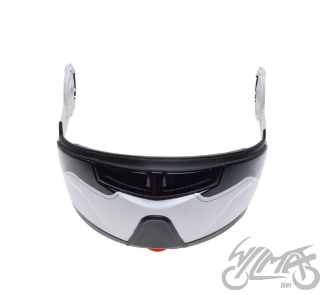 Szczęka kasku LS2 FF325 civik white black — ujęcie 4