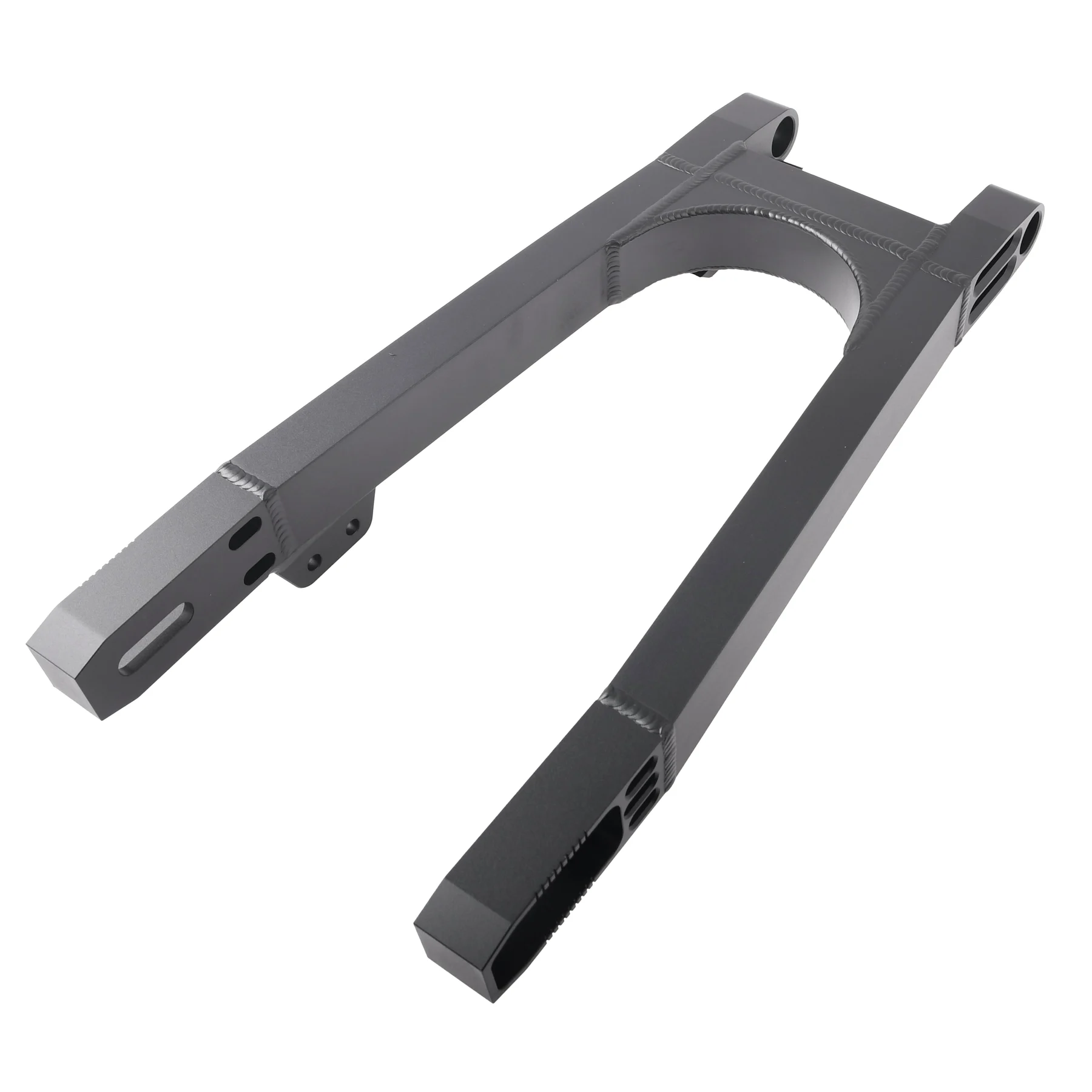 Wahacz Simson S51 aluminium CNC premium +30 mm czarny mat kpl. DPR Performance — ujęcie 5