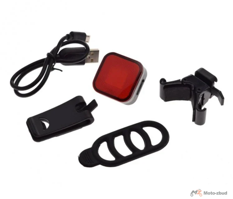 Lampka rowerowa tylna COB LED 120 lm