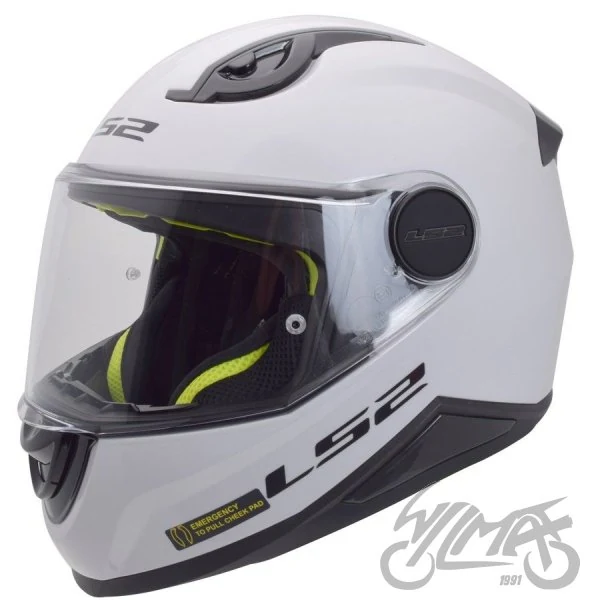 Kask LS2 FF812 kid Solid White — rozmiar S