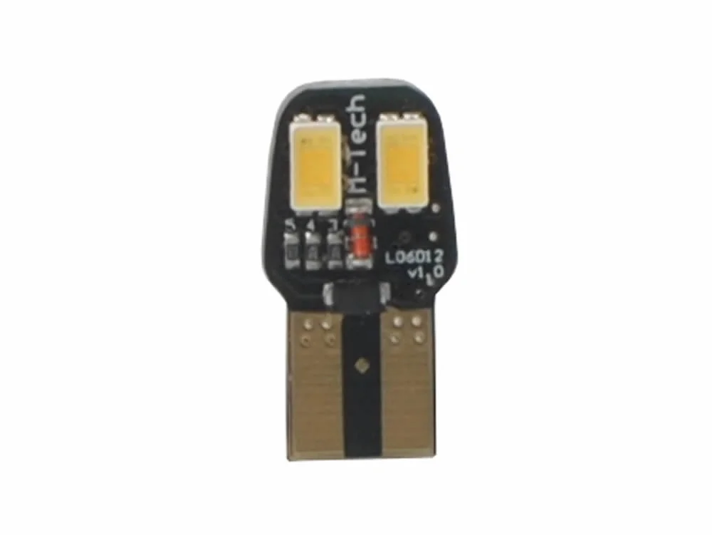 Żarówka W5W T10 12V 2 LED SMD5630 CANBUS biała M-TECH PLATINUM (2szt.) — ujęcie 3