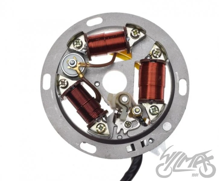 Stator zapłonu do Simsona S51 12 V platyny — ujęcie 2