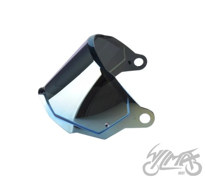 Szyba LS2 MX701 lustrzanka złota — ujęcie 2
