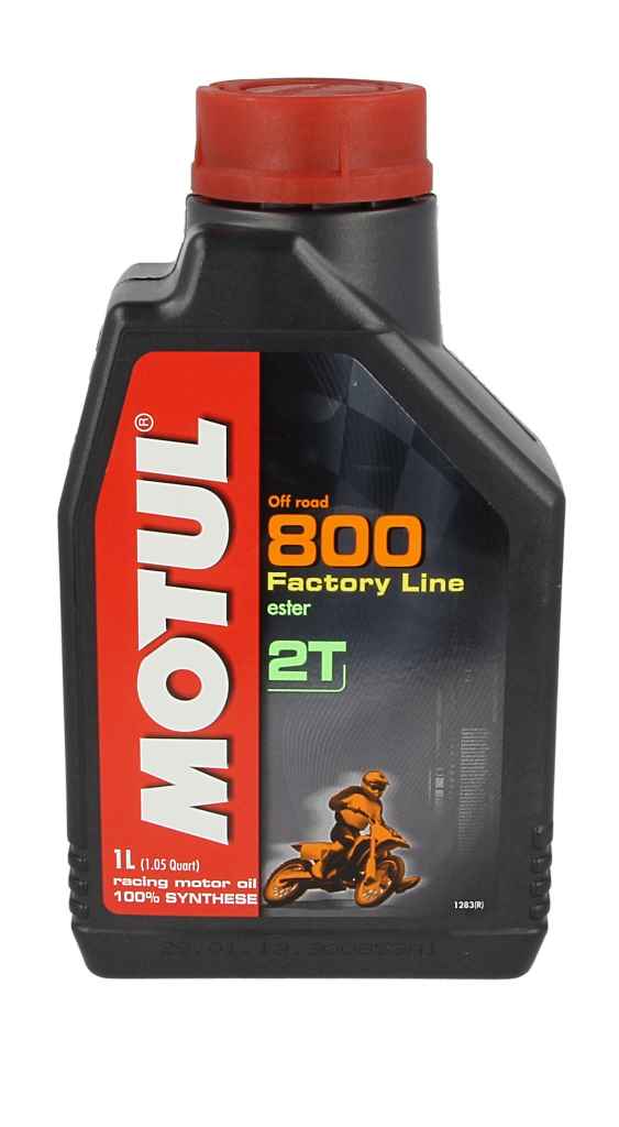Olej MOTUL 800 factory line off road 2T 1 l — ujęcie 3
