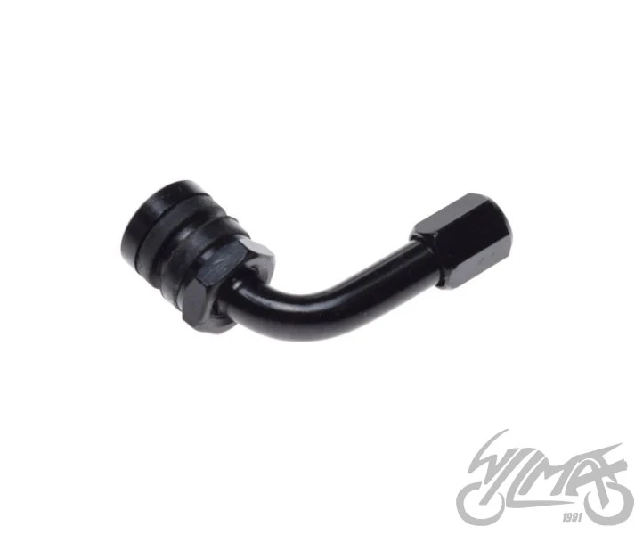 Wentyl koła kątowy skręcany — czarny, 11,5 mm, długość 45 mm — ujęcie 2