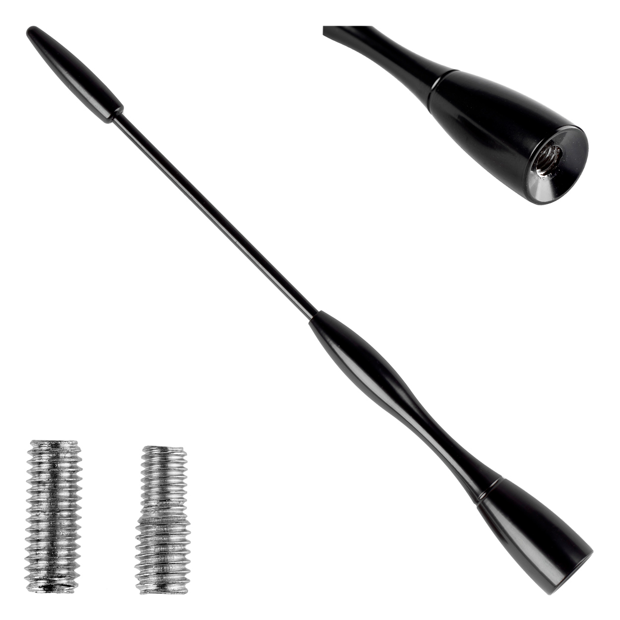 Antena samochodowa maszt anteny 16 cm 5/6mm adapter ANTM04