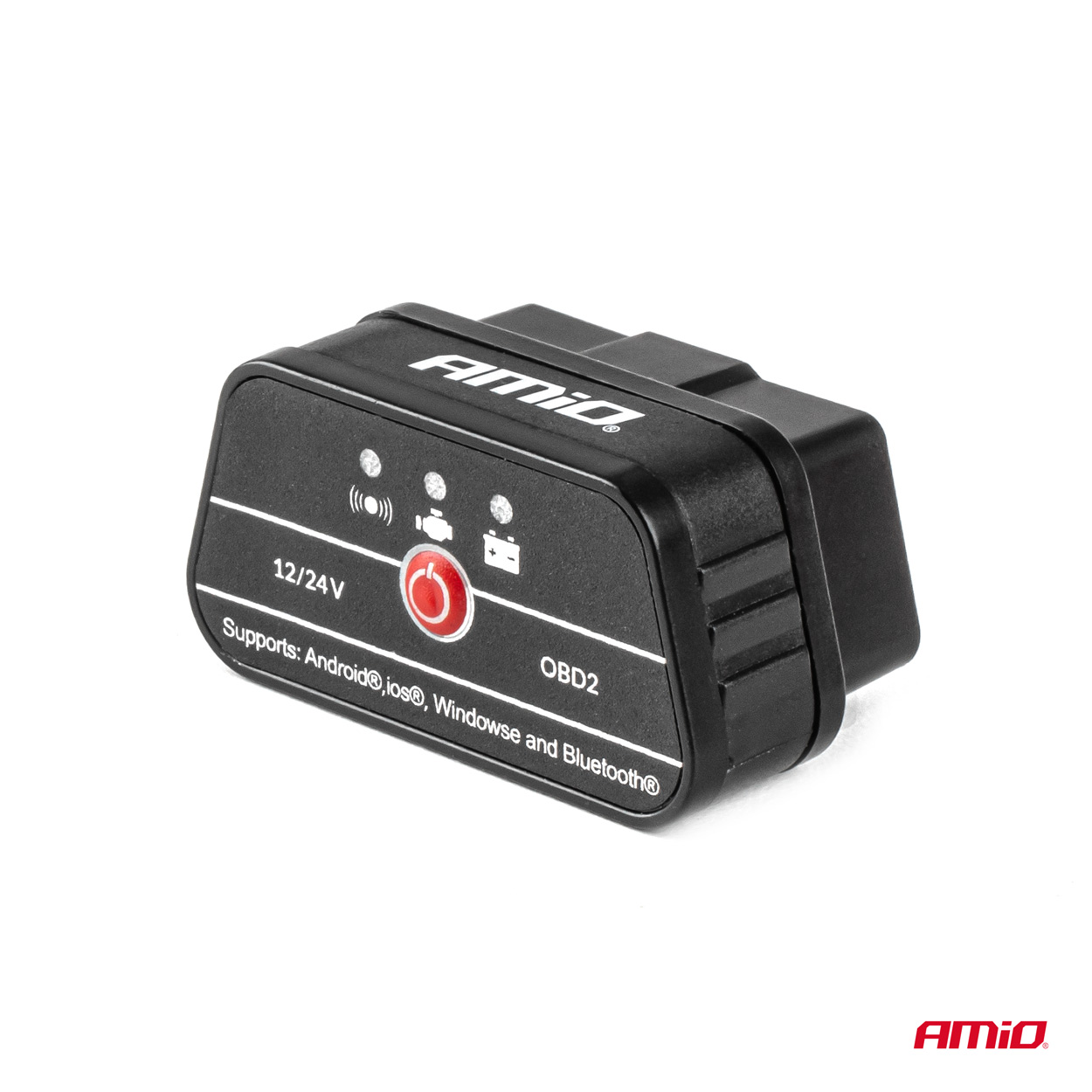 Skaner tester interfejs diagnostyczny AMiO OBD2 BT PIC25K80 DC24K — ujęcie 5