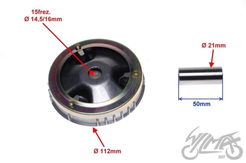 Wariator do Yamahy Cygnus 125ccm 4CW — Yamaha Cygnus 125 — ujęcie 2