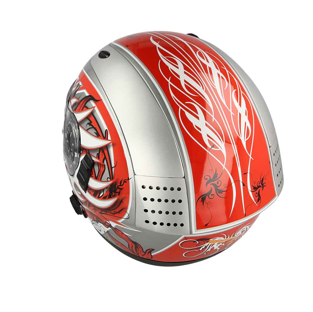 Kask motocyklowy VCAN V170B Grey CH-R – M — ujęcie 11