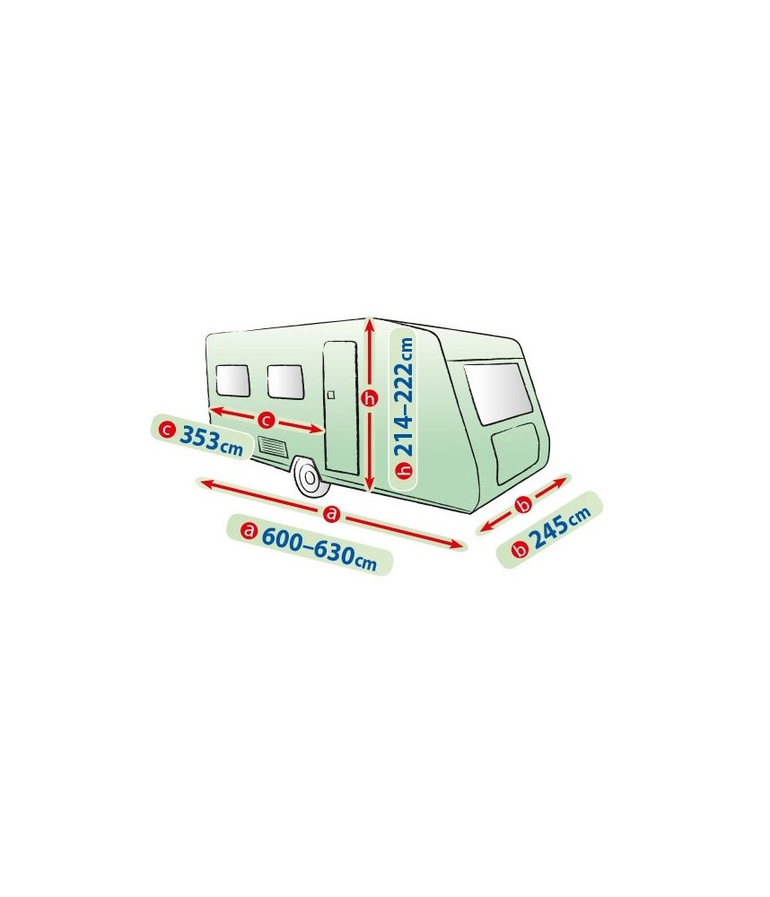 Pokrowiec na przyczepę Mobile 630EF KEGEL-BŁAŻUSIAK 5-4077-241-3020 — ujęcie 5