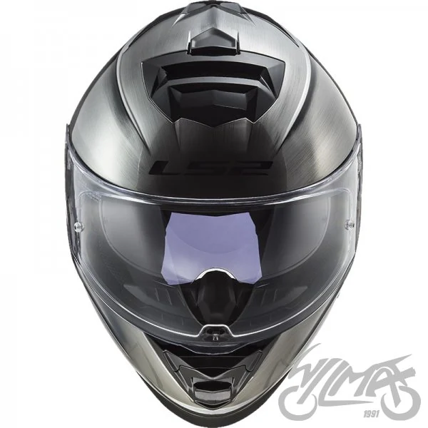 Kask LS2 FF800 Storm II Jeans Titanium — rozmiar M — ujęcie 3