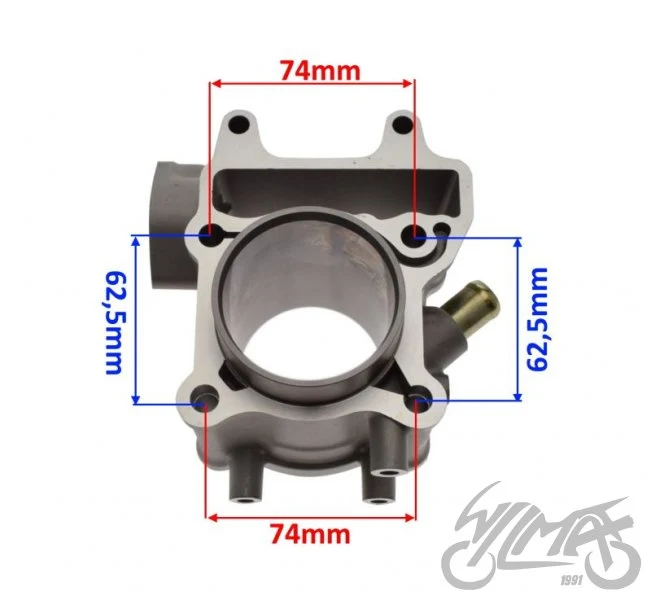 Cylinder do Vario PCX/Click 125 59 mm ceramiczny — ujęcie 2