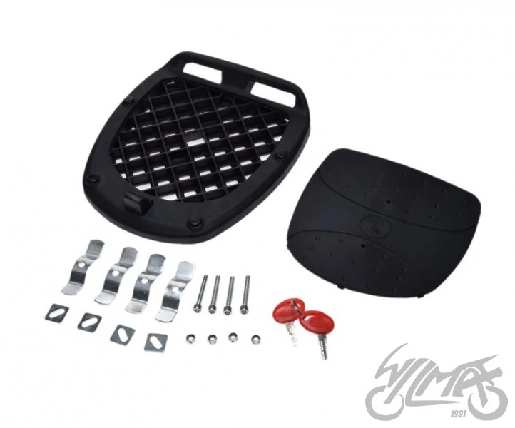Kufer 32 l do Niu M1 / N1 / M+ — biało-czarny — ujęcie 2