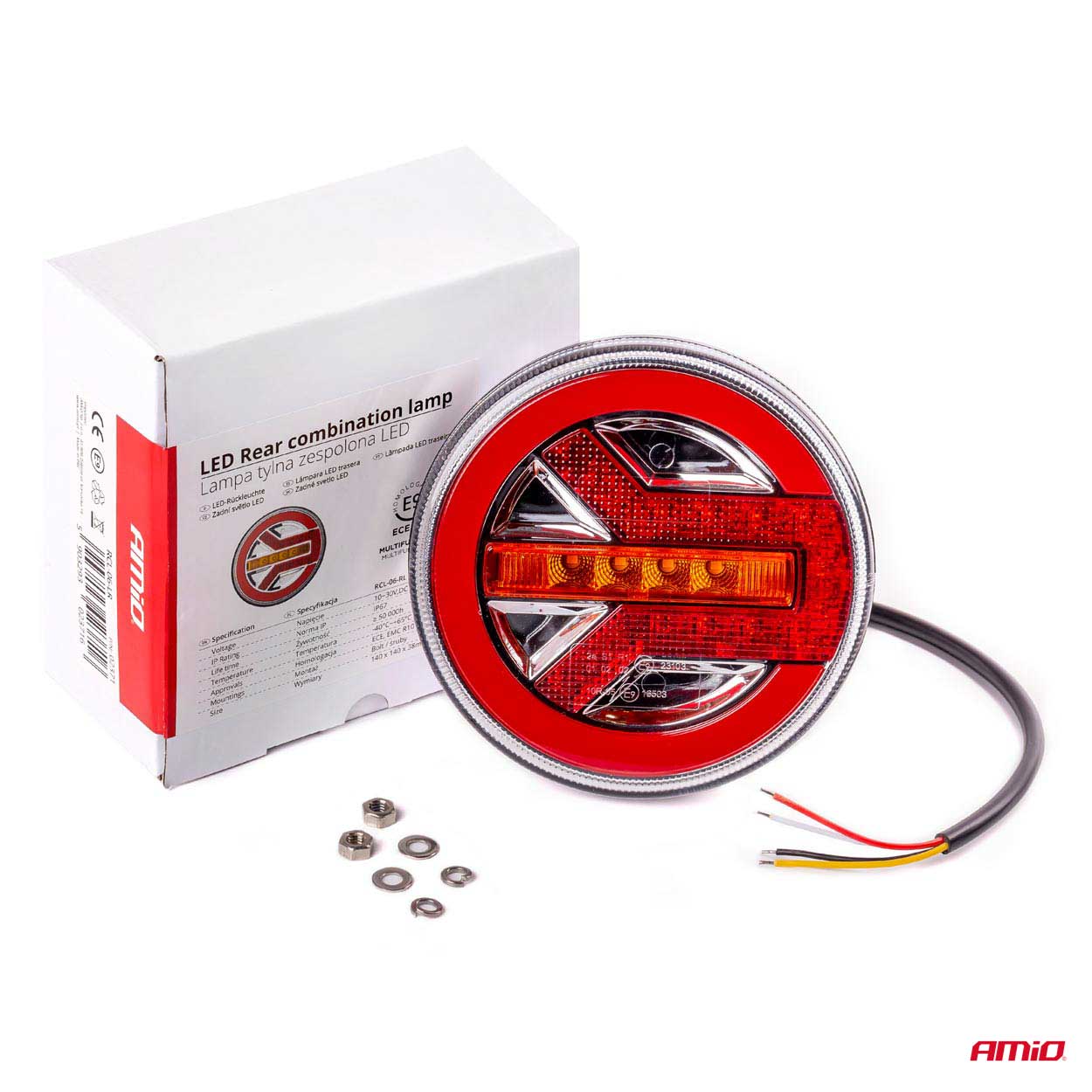Lampa tylna zespolona LED RCL-06-LR lewa prawa — ujęcie 10