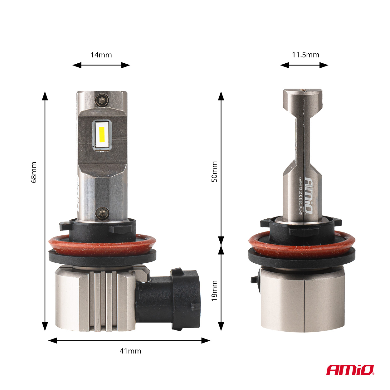 Żarówki samochodowe LED seria H25 CANBUS H8 H9 H11 H16 12 V 31 W — ujęcie 9